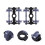 24Pcs Lightweight Plastic Train Wheels for DIY Model Train Assembly 10