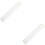 2Pcs Durable Wood and Growth Chart Wall Hanging White 8