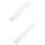 2Pcs Durable Wood and Growth Chart Wall Hanging White 9