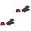 2Pcs Erhu Mute With Bridge Black 3