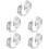 5Stk Schmuck Ringe Silber Ästhetisch Für Geschenk 6