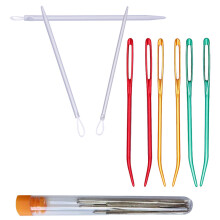 4 Sets Needle Tool Curved Sewing Needles Needlework Supplies For Hand