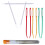 4 Sets Needle Tool Curved Sewing Needles Needlework Supplies For Hand 1
