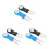 6 Pcs Foldable Golf Divot Repair Tool - Stainless Steel And Plastic 10