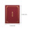 6Pcs Dark Red Paper Certificate Envelopes Diploma Holders 10