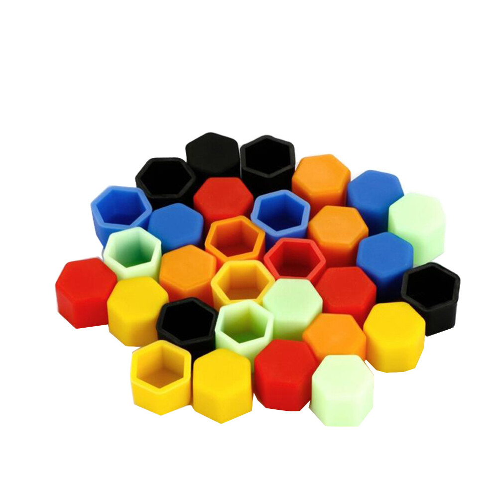60 Pcs Silicone Wheel Lug Nut Covers 21Mm Inner Diameter Black 3591755596513