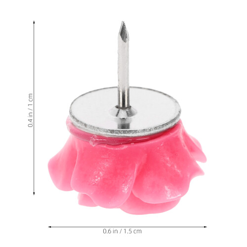 30Ud Pushpins Resistentes De Resina Multicolor Para 1