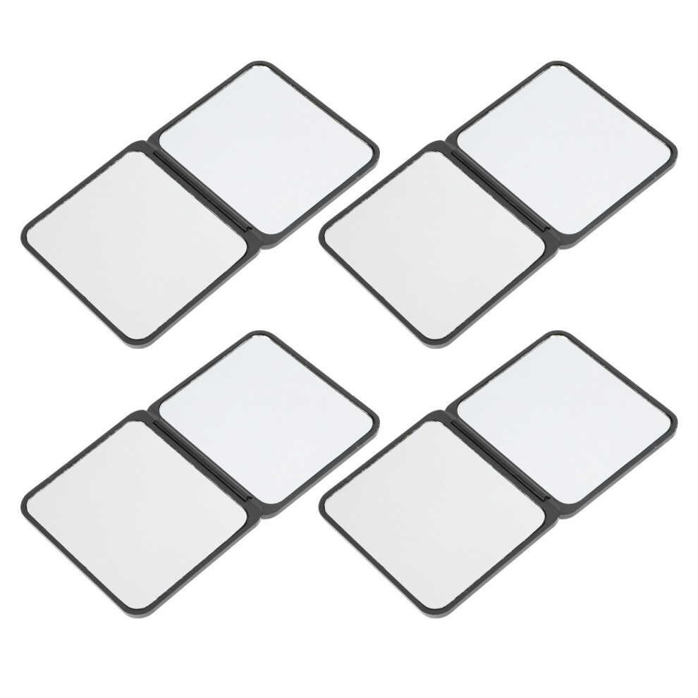 Aboofan 4Pcs Portable Double-Sided Cosmetic Mirrors