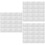 600 Pcs Shrink Bag Shrink Film Pvc Multifunction 6