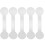 3 Pack Plain Stickers Necklace Cards For Selling Labels 1