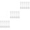3 Pack Plain Stickers Necklace Cards For Selling Labels 5