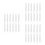 36Pcs Transparent Brush Storage Box Plastic Toothbrush Holder 7