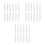 36Pcs Transparent Brush Storage Box Plastic Toothbrush Holder 8