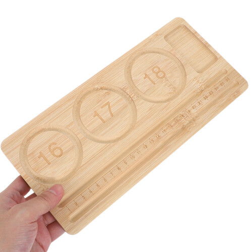 2Pcs Bead Board For Jewelry Making - Bamboo Beads Sorting Tray 2