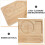 2Pcs Bead Board For Jewelry Making - Bamboo Beads Sorting Tray 7