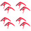 8 Pcs Adjustable Guitar Capos For String Instruments Accessory 7