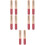 10 Pcs Silicone Lipstick Applicators Reusable Lip Brushes 9
