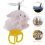 Bike Propeller Rabbit Shape Accessory 1pack White Pvc 11