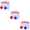 3 Sets Pu Bowling Balls And Solid Bowling Pins Interactive Toy 11