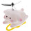 Bike Propeller Rabbit Shape Accessory 1pack White Pvc 6