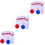 3 Sets Pu Bowling Balls And Solid Bowling Pins Interactive Toy 7