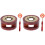 2 Sets Small Melting Pot Metal Multifunction Crafts 2