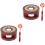2 Sets Small Melting Pot Metal Multifunction Crafts 3