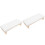 2Pièces Coussin Repose-Main Nail Art Bois Design Chic 6