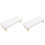 2Pièces Coussin Repose-Main Nail Art Bois Design Chic 4