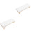 2Pièces Coussin Repose-Main Nail Art Bois Design Chic 5