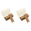 400 Pcs Blank Flashcards Paper Gift Bag Artificial 4
