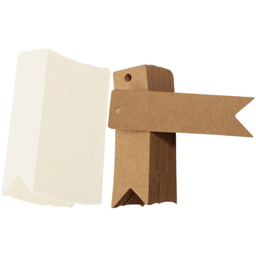 400 Pcs Blank Flashcards Paper Gift Bag Artificial 1
