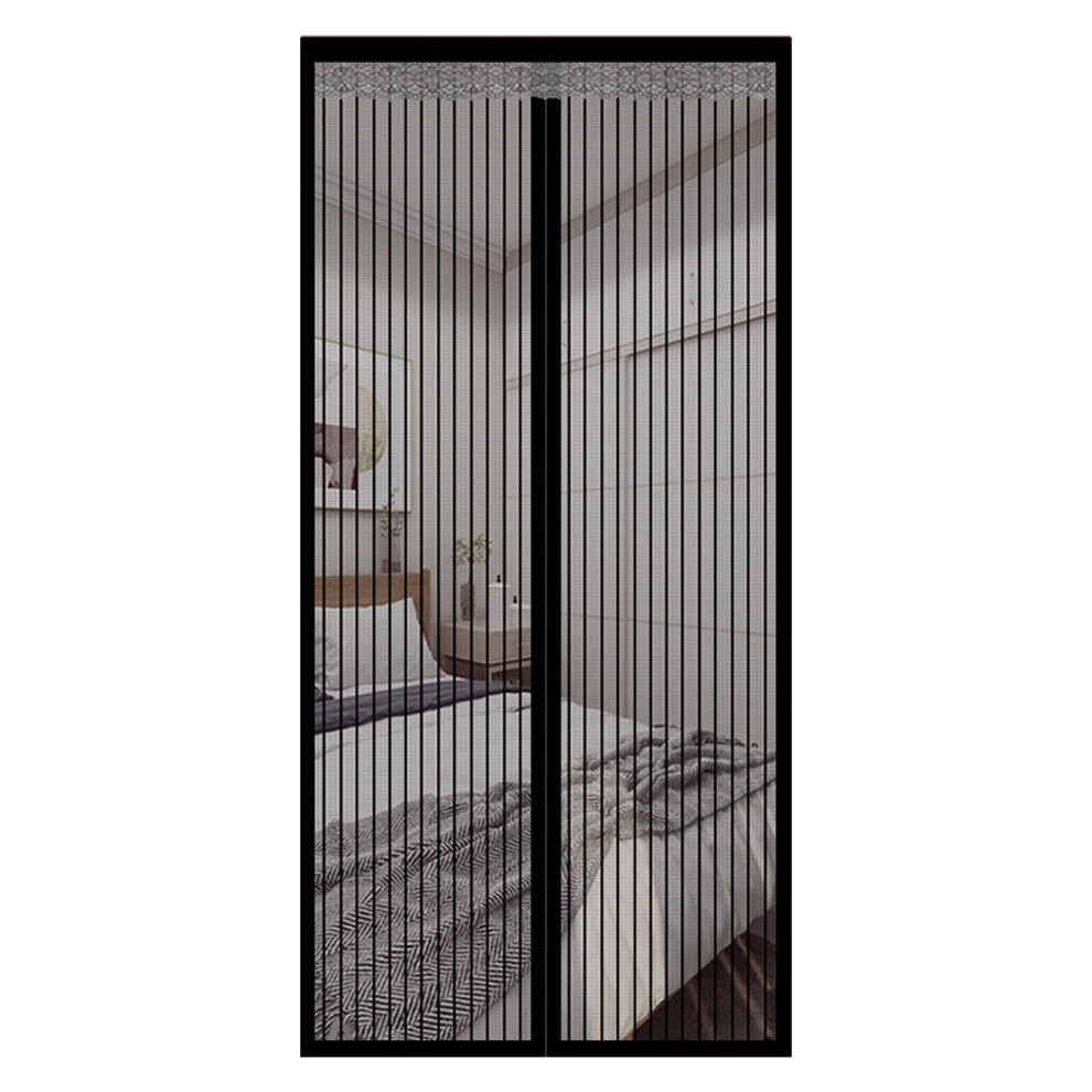 Magnetic Screen Door, Self Sealing Mesh Partition For Entryway, Reinforced Edges With All Weather Elements Protection, Hands Free Pet Friendly Access, 9148971772555