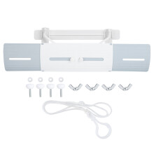 Deflector de vânt reglabil AC pentru uz casnic, deflector retractabil de aer condiționat cu design curbat, controlează direcția fluxului de aer,