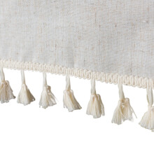 DIY remeselné potreby Strapce na šijacie doplnky, ozdobná stuha z ľanu s minimalistickým dizajnom, nevyžaduje vŕtanie otvorov na použitie v