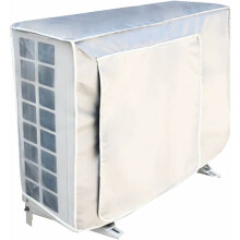 AC Unit Cover, 98x40x75 Cm, Oxford Fabric with Silver-coating for Heat Insulation, Waterproof & Dustproof, Offers Comprehensive Sun Protection & Venti