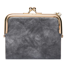 Bifold Wallet With Side Zipped Pocket, Genuine Leather Card Case For Women (Slim And Roomy)