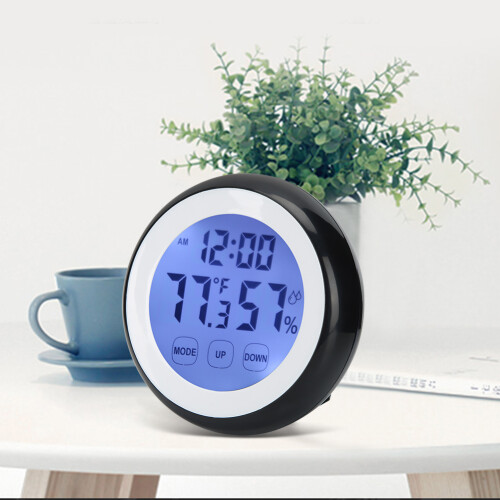 Ψηφιακή οθόνη LCD, θερμόμετρο με οθόνη αφής, υγρόμετρο για το σπίτι και τον δημόσιο 2