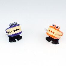Set di giocattoli a carica manuale per divertirsi ad Halloween, Halloween per bambini e adulti, gadget interattivi per feste con personaggi animati