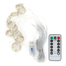 Battery Operated LED Fairy Lights, Cool White Mini Fairy Light, Ultra Thin Silver Wire, Mini LED String Lights, Waterproof Design For Indoors And