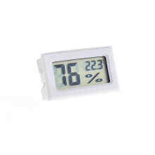 2In1 Probe Thermometer Hygrometer, Mini Digital Hygrometer Thermometer With Fast Response And Broad Measurement Range, Ideal For Reptile Tanks And