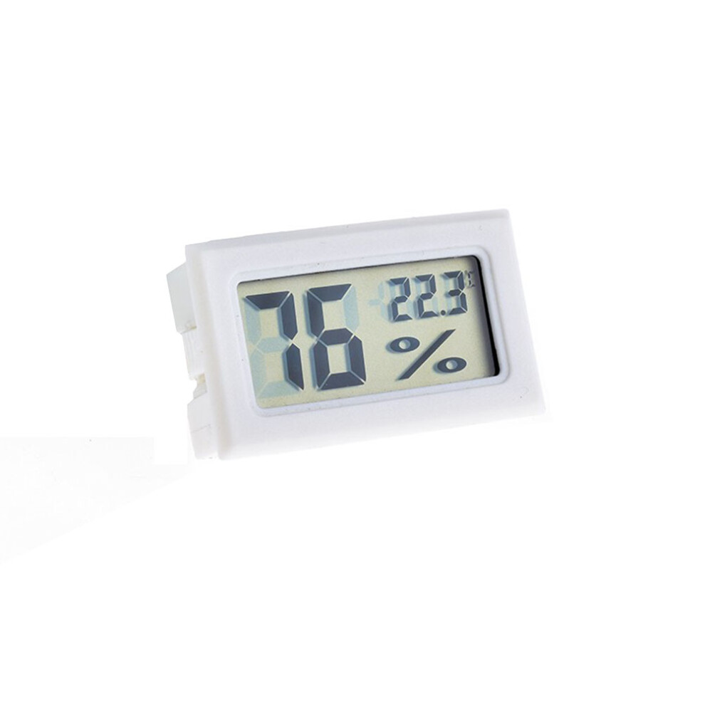 Mini Digital Hygrometer Thermometer For Incubator, Reptile Tank Humidity Monitor, 2In1 Probe Ensures Accurate Readings In Varied Indoor Environments