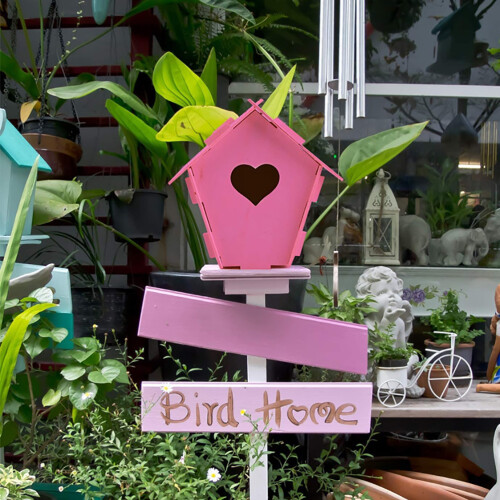 Κιτ DIY για σπιτάκια πουλιών, ένα ρομαντικό και δημιουργικό ανοιξιάτικο έργο, 1