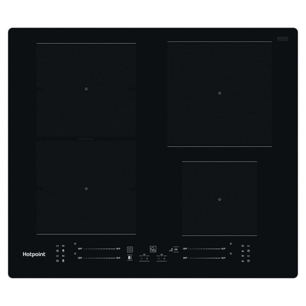 Hotpoint Ts5760fne 59Cm Induction Hob - Black