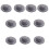 10Pcs Miniature Hat Unfinished 5.8cm for Handmade Craft-Black 1