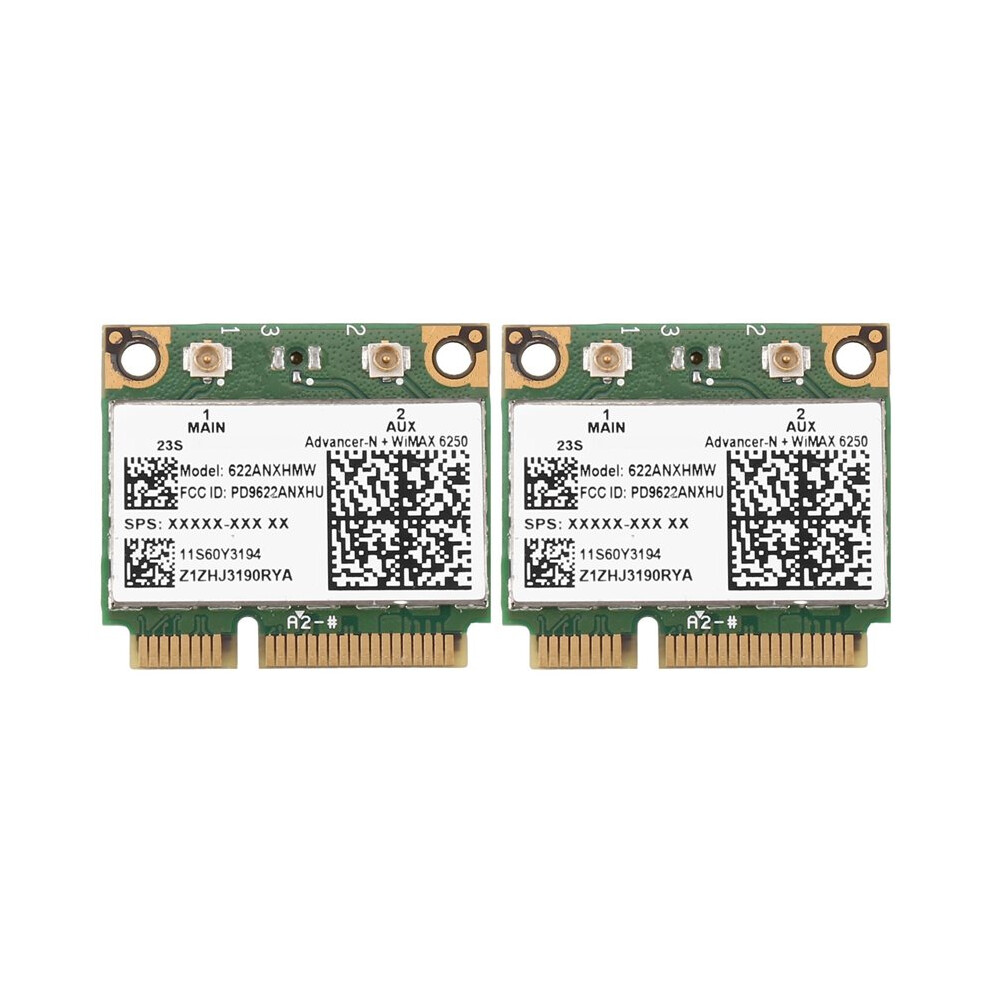 2X 6250An 622Anxhmw Wifi Card 300Mbps 2.4G & 5G Wifi Adapter For / Advanced-N 6250 6034197708481