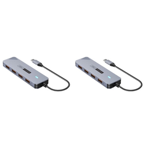 2X 10Gbps USB 3.2 GEN2 HUB USB C HUB High Speed USB Splitter USB Type-C 3.2 HUB