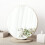 Wooden Tabletop Vanity Mirror 30cm, Round Makeup Mirror with 90 Adjustable Angle and HD Reflection 1