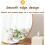 Wooden Tabletop Vanity Mirror 30cm, Round Makeup Mirror with 90 Adjustable Angle and HD Reflection 4
