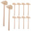 30 Mini Holzhammer Für Bausteine 3